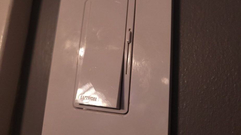 Lutron dimmer switch