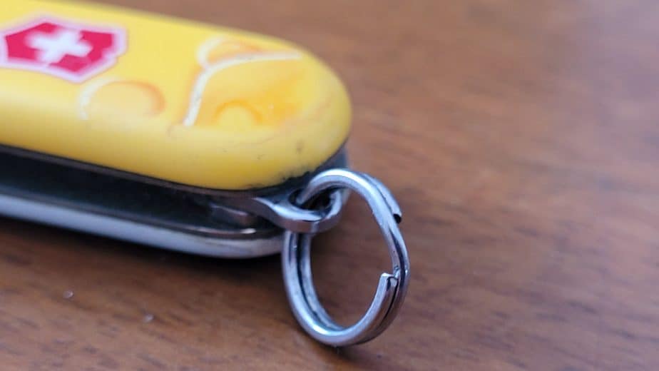 Swiss Army Classic SD key ring